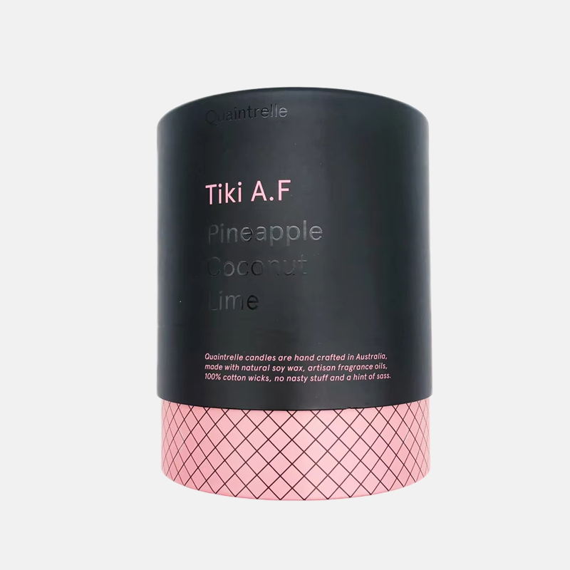 Partial UV Paper Tube Packaging Custom Wholesale